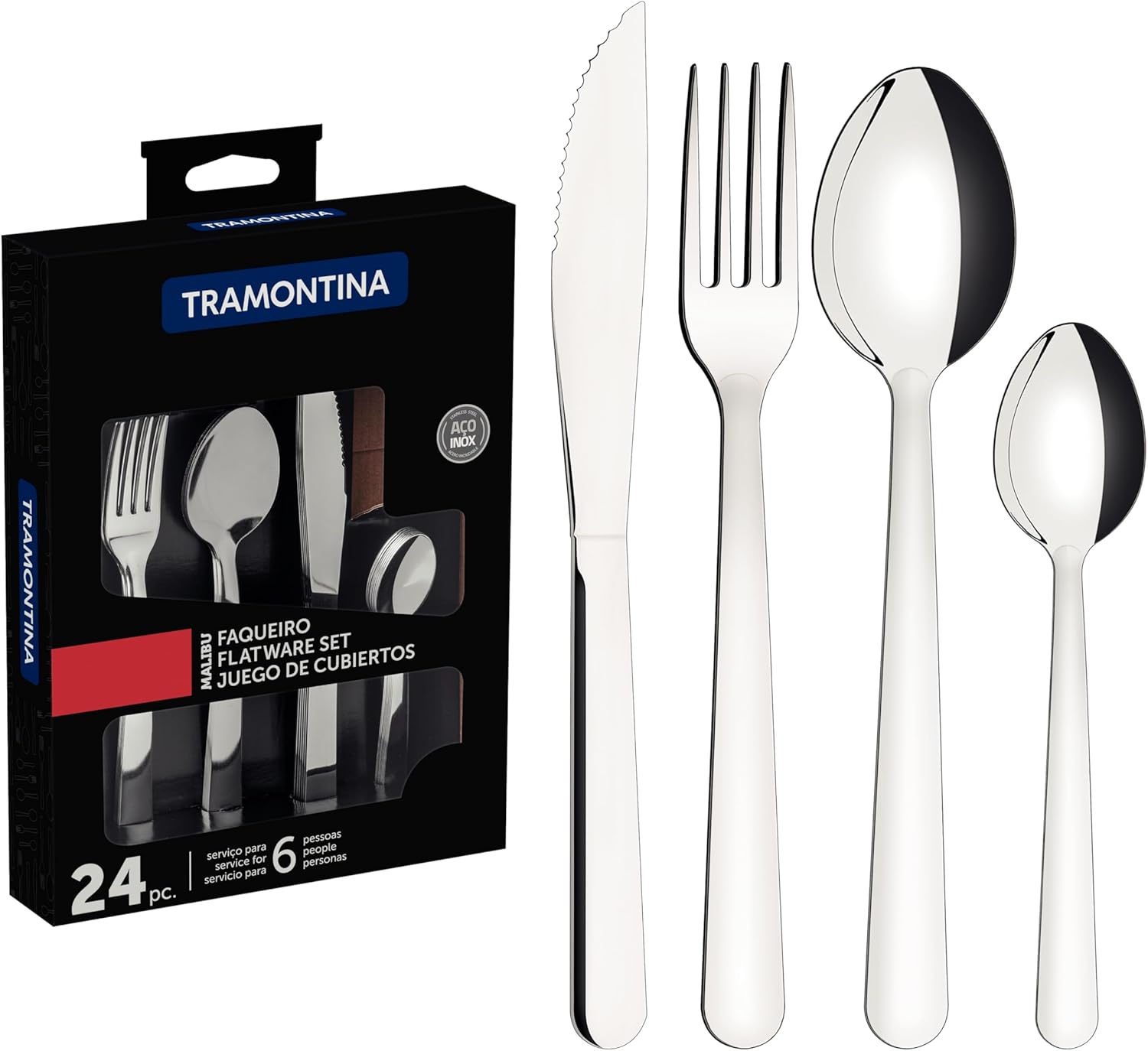 Faqueiro Tramontina Malibu